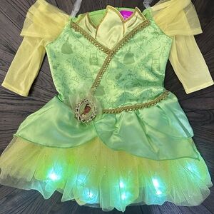 Princess Tiana Light-up Halloween costume